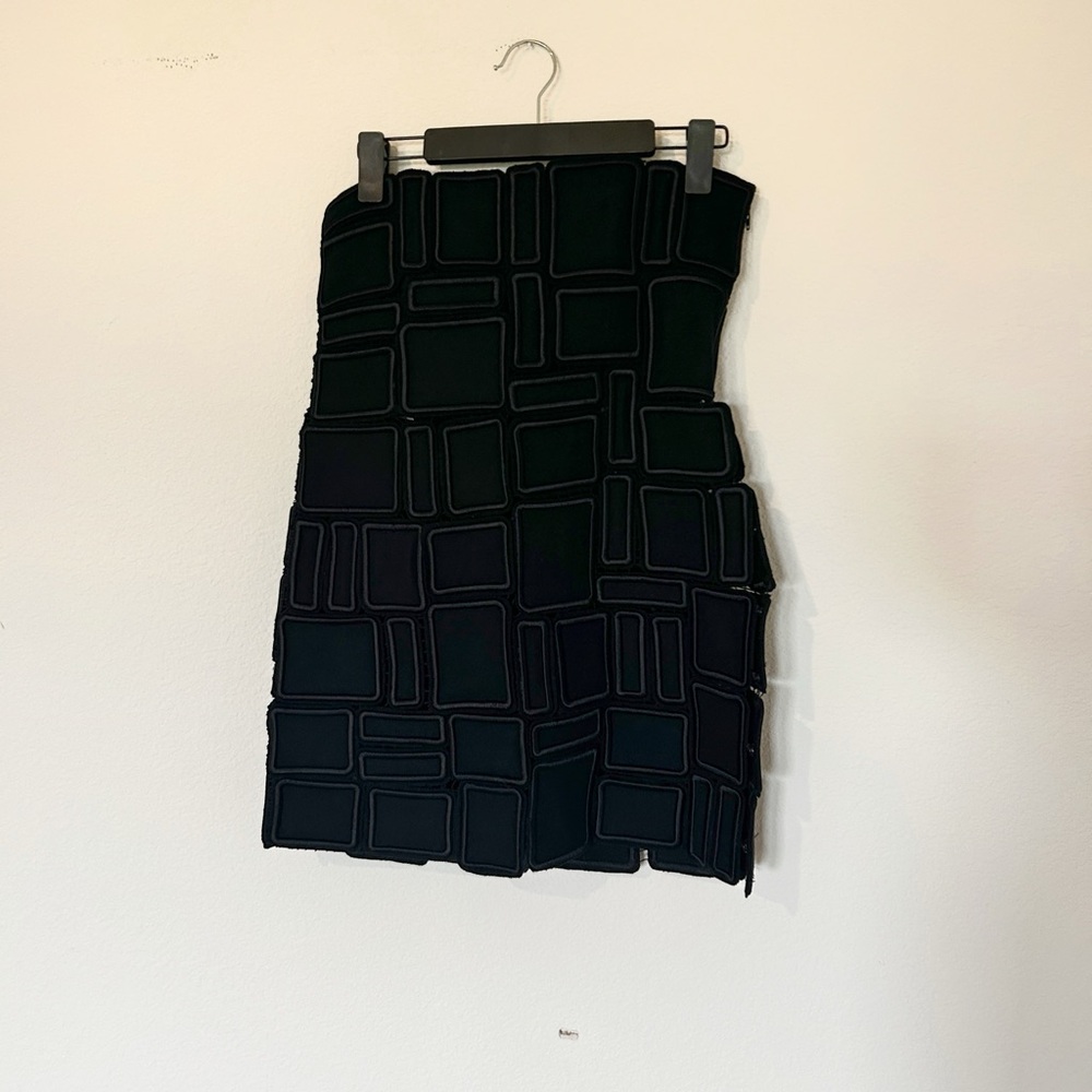 Cult Gaia Nurit Black Mini Dress - Picture 3 of 8